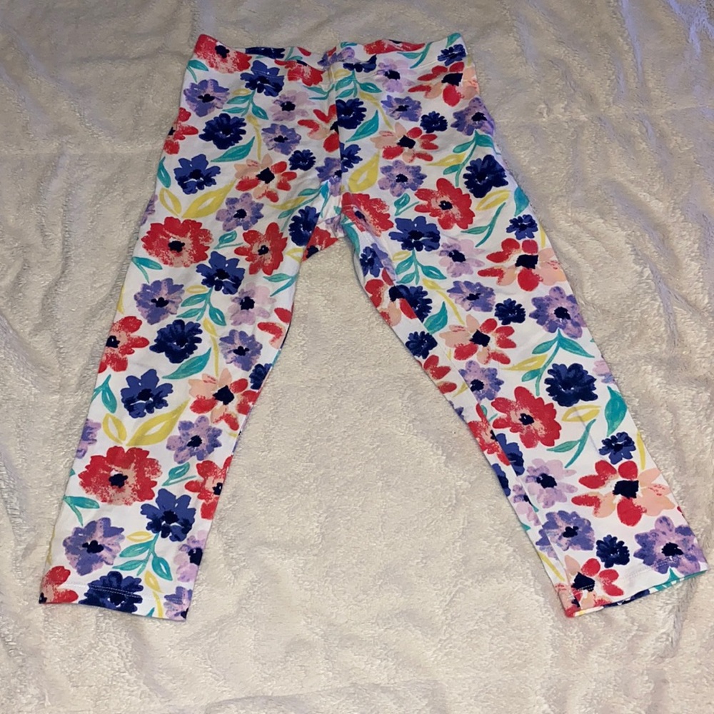 BOGO💕💕 XL 14/16 Floral Leggings Wonder Nation